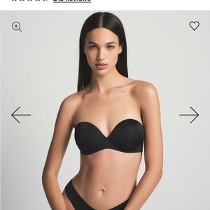 Skims Ultimate ONYX strapless bra NWT